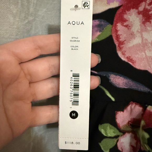 AQUA Corset Midi Dress - Picture 5 of 9